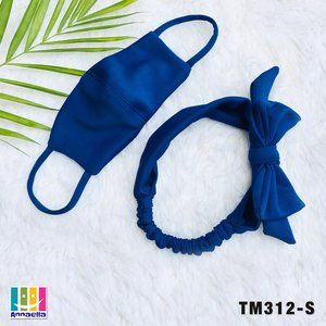 Annaella Headband / Turban & Face Mask Set, TM312S
